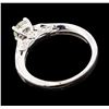Image 3 : 0.91 ctw Diamond Ring - 14KT White Gold