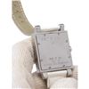 Image 7 : Bvlgari White SQ 29 SLD Stainless Steel Square Ladies Wrist Watch