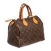 Image 2 : Louis Vuitton Monogram Canvas Leather Speedy 25 cm Bag