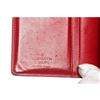 Image 7 : Louis Vuitton Red Vernis Monogram French Wallet