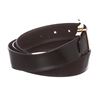 Image 3 : Dunhill Black Leather Gold Buckle Belt