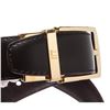 Image 6 : Dunhill Black Leather Gold Buckle Belt