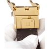 Image 8 : Dunhill Black Leather Gold Buckle Belt