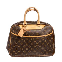 Louis Vuitton Monogram Canvas Leather Deauville Doctor Bag