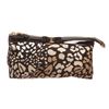 Image 1 : Salvatore Ferragamo Animal Print Nylon Patent Leather Cosmetic Bag