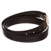 Image 3 : Dunhill Black Leather Gold Buckle Belt