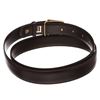 Image 4 : Dunhill Black Leather Gold Buckle Belt