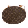 Image 4 : Louis Vuitton Monogram Canvas Leather Bucket GM Shoulder Bag