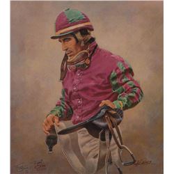 "Laffit" Canvas Lithograph by Fred Stone - #43/250