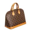 Image 3 : Louis Vuitton Monogram Canvas Leather Alma PM Handbag