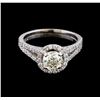 Image 2 : 1.46 ctw Diamond Ring - 14KT White Gold