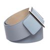 Image 3 : Bvlgari Light Blue Oversized Buckle Belt 36
