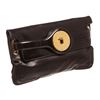 Image 2 : Balenciaga Black Lambskin Leather Clutch Handbag