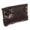 Image 3 : Balenciaga Black Lambskin Leather Clutch Handbag