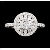 Image 2 : 1.50 ctw Diamond Ring - 14KT White Gold