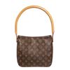 Image 1 : Louis Vuitton Monogram Canvas Leather Looping MM Shoulder Bag