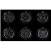 Image 3 : Lalique Set of 11 Annual Collector Plates (1966 - 1976)