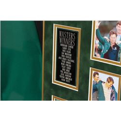 Autographed PGA Green Masters Jacket Collage