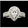 Image 2 : 1.94 ctw Diamond Ring - 14KT White Gold