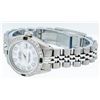 Image 3 : Rolex Ladies Stainless Steel Mother Of Pearl Diamond 26MM Datejust Wristwatch