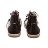 Image 5 : Burberry Black Patent Leather High Top Lace Front Sneakers 36