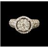 Image 2 : 14KT White Gold 2.62 ctw Diamond Ring