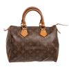 Image 1 : Louis Vuitton Monogram Canvas Leather Speedy 25 cm Bag