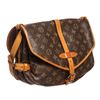 Image 2 : Louis Vuitton Monogram Canvas Leather Saumur 30 cm Messenger Bag
