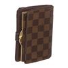Image 3 : Louis Vuitton Damier Ebene Canvas Leather French Wallet