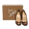 Image 3 : Christian Louboutin Leopard Pony Hair Maryl 120 Pumps Heels Shoes 37