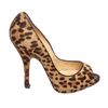 Image 8 : Christian Louboutin Leopard Pony Hair Maryl 120 Pumps Heels Shoes 37