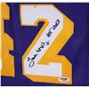 Image 2 : PSA Certified James Worthy Autographed Basketball Jersey