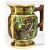 Image 1 : Victorian Majolica jug with simulated bamb…