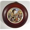 Image 1 : Mahogany framed Victorian Prattware pot li…