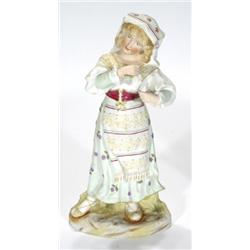 Hand painted Continental bisque figure of …