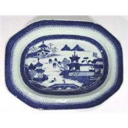 18th century Chinese export porcelain octa…
