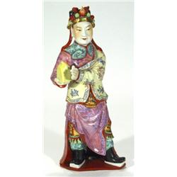 Chinese porcelain figure of a gentleman in…