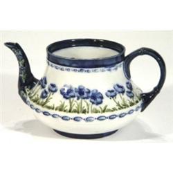 Macintyre Moorcroft teapot, hand painted a…