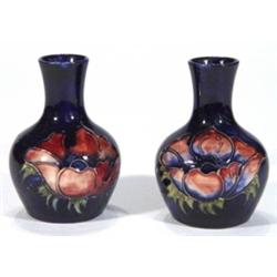 Moorcroft baluster vase, hand painted and …