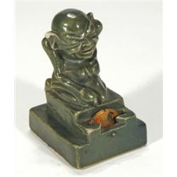 Green glazed Doulton Lambeth stoneware tru…