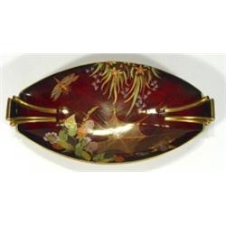 Art Deco Carltonware Rouge Royale dish, ha…