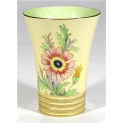 Art Deco Carltonware vase with turned foot…