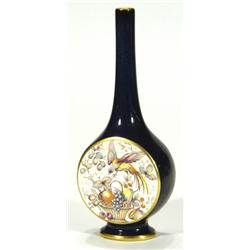 Flat sided Carltonware bottle vase, decora…