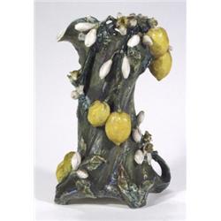 Austrian Art Nouveau naturalistic pottery …