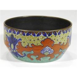 Gouda Westland pottery bowl, hand painted …