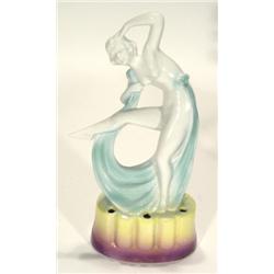 Hand painted Continental porcelain Art Dec…