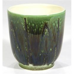 Poole pottery planter, decorated in a gree…