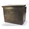 Image 1 : Rectangular Art Nouveau coal bucket with e…