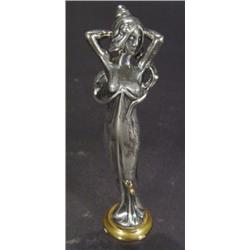 Silver plated WMF style Art Nouveau seal i…