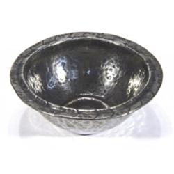 Hugh Wallace Arts & Crafts hammer pewter b…